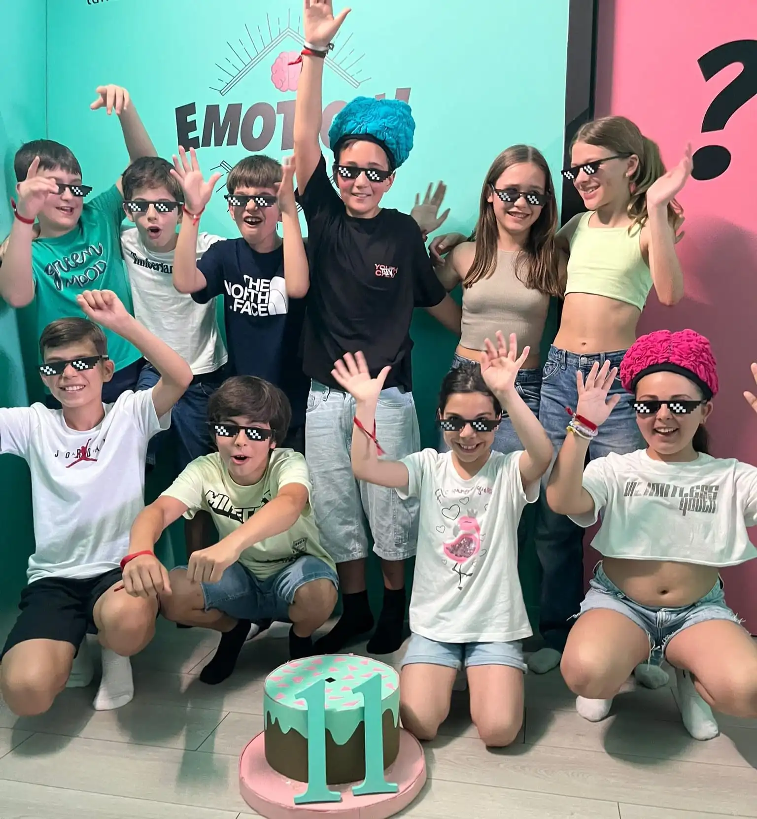 Crianças no EMOTION! Escape Room