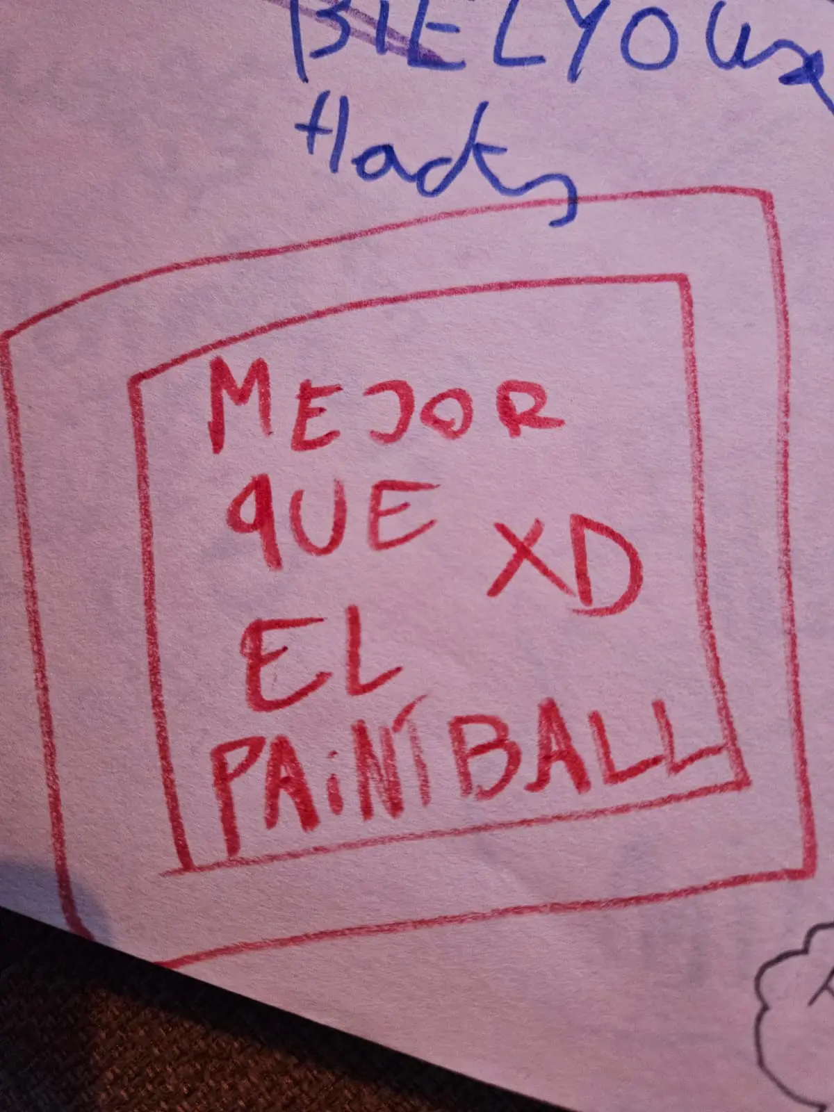 Mejor que el paintball